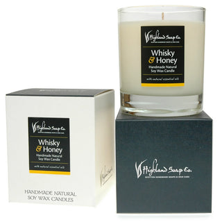 Whisky & Méz Szójaviasz Gyertya 30cl